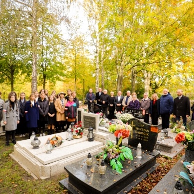 Uroczystość oznaczenia grobu powstańca śląskiego Franciszka Kozika znakiem pamięci Tobie Polsko - 24.10.2023