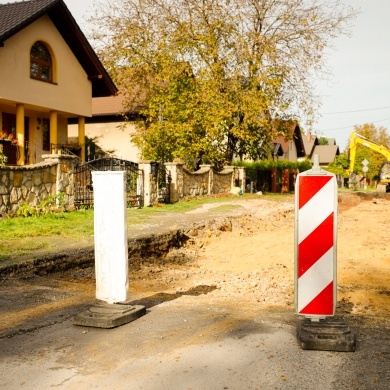 Przebudowa ulicy Brandysa w Pszczynie - 10.2023