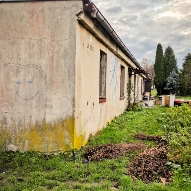 Budynki socjalne przy ul. Marii Skłodowskiej-Curie w Pszczynie - 16.11.2023