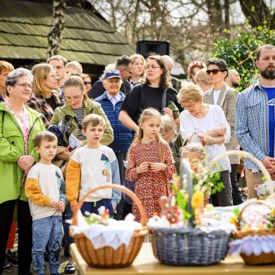 Święcenie pokarmów w skansenie w Pszczynie - 30.03.2024