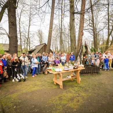 Święcenie pokarmów w skansenie w Pszczynie - 30.03.2024