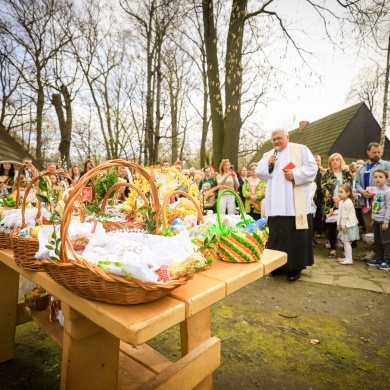 Święcenie pokarmów w skansenie w Pszczynie - 30.03.2024