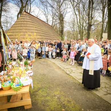 Święcenie pokarmów w skansenie w Pszczynie - 30.03.2024