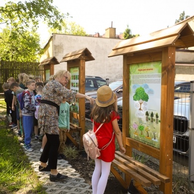 Otwarcie ekopracowni pod chmurką 