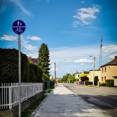 Nowy chodnik na ulicy Słowackiego w Pszczynie - 02.05.2024