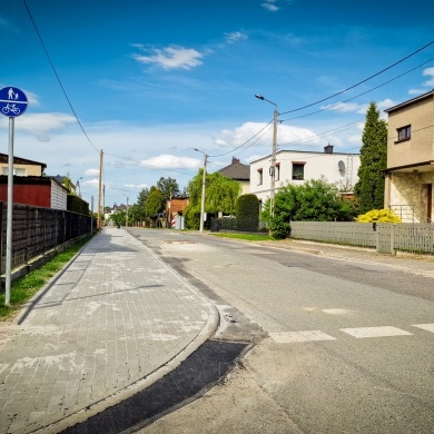 Nowy chodnik na ulicy Słowackiego w Pszczynie - 02.05.2024