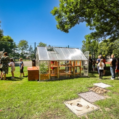 Nowa Ekopracownia pod chmurką w szkole w Studzionce - 27.05.2024