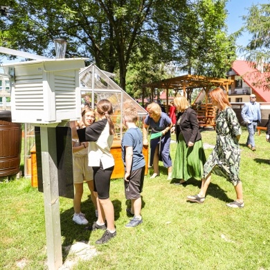Nowa Ekopracownia pod chmurką w szkole w Studzionce - 27.05.2024