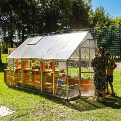 Nowa Ekopracownia pod chmurką w szkole w Studzionce - 27.05.2024