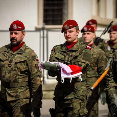 Przysięga wojskowa na rynku w Pszczynie - 01.06.2024
