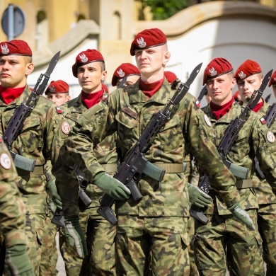 Przysięga wojskowa na rynku w Pszczynie - 01.06.2024