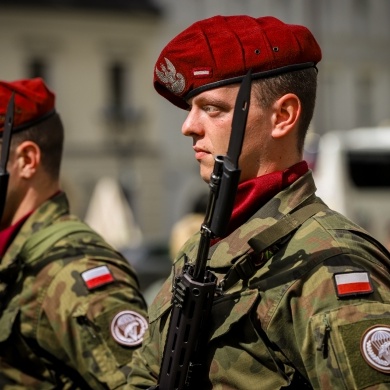 Przysięga wojskowa na rynku w Pszczynie - 01.06.2024