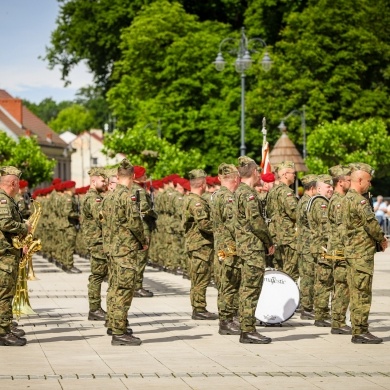 Przysięga wojskowa na rynku w Pszczynie - 01.06.2024