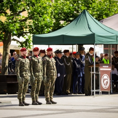 Przysięga wojskowa na rynku w Pszczynie - 01.06.2024