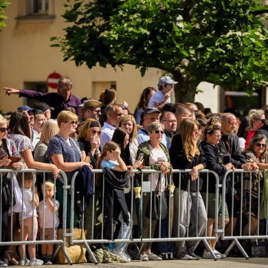 Przysięga wojskowa na rynku w Pszczynie - 01.06.2024