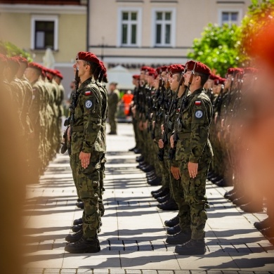 Przysięga wojskowa na rynku w Pszczynie - 01.06.2024