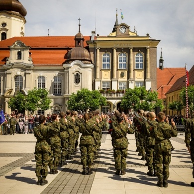 Przysięga wojskowa na rynku w Pszczynie - 01.06.2024