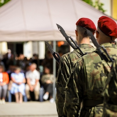 Przysięga wojskowa na rynku w Pszczynie - 01.06.2024