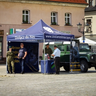 Przysięga wojskowa na rynku w Pszczynie - 01.06.2024