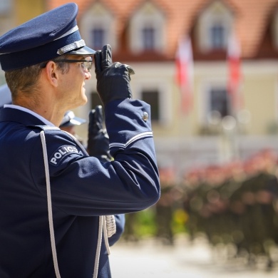 Przysięga wojskowa na rynku w Pszczynie - 01.06.2024