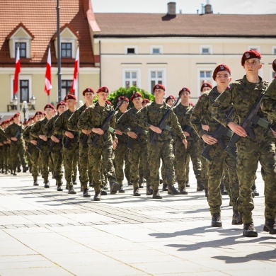 Przysięga wojskowa na rynku w Pszczynie - 01.06.2024
