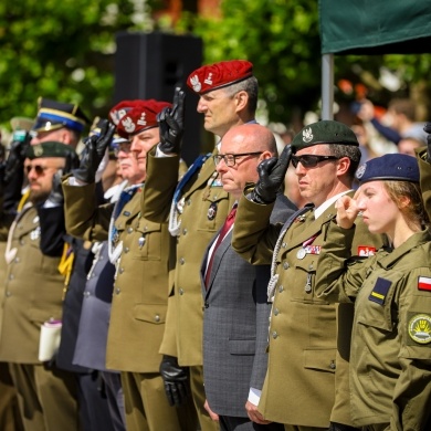 Przysięga wojskowa na rynku w Pszczynie - 01.06.2024