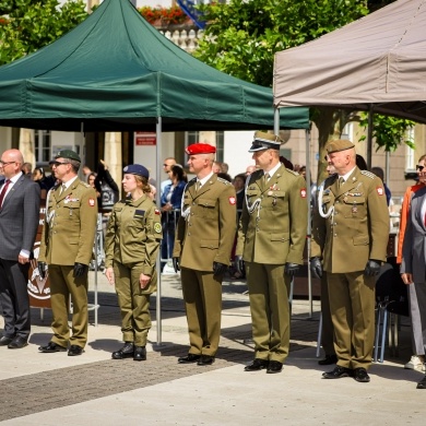 Przysięga wojskowa na rynku w Pszczynie - 01.06.2024
