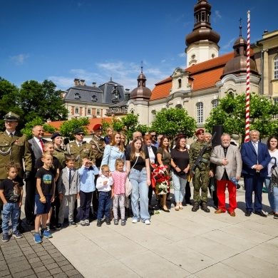 Przysięga wojskowa na rynku w Pszczynie - 01.06.2024