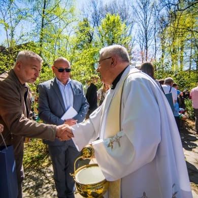 Święcenie koszyczków wielkanocnych 