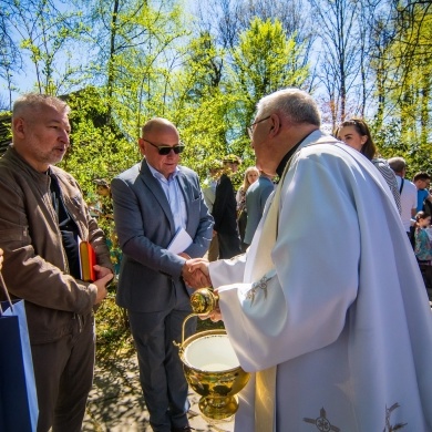 Święcenie koszyczków wielkanocnych 
