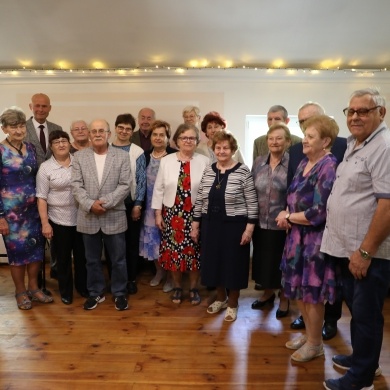 Spotkanie jubilatów Pszczyńskiego Stowarzyszenia Emerytów i Rencistów