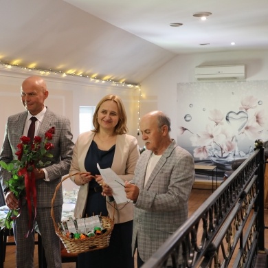 Spotkanie jubilatów Pszczyńskiego Stowarzyszenia Emerytów i Rencistów