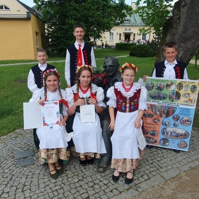 Uczniowie ZSP w Studzienicach